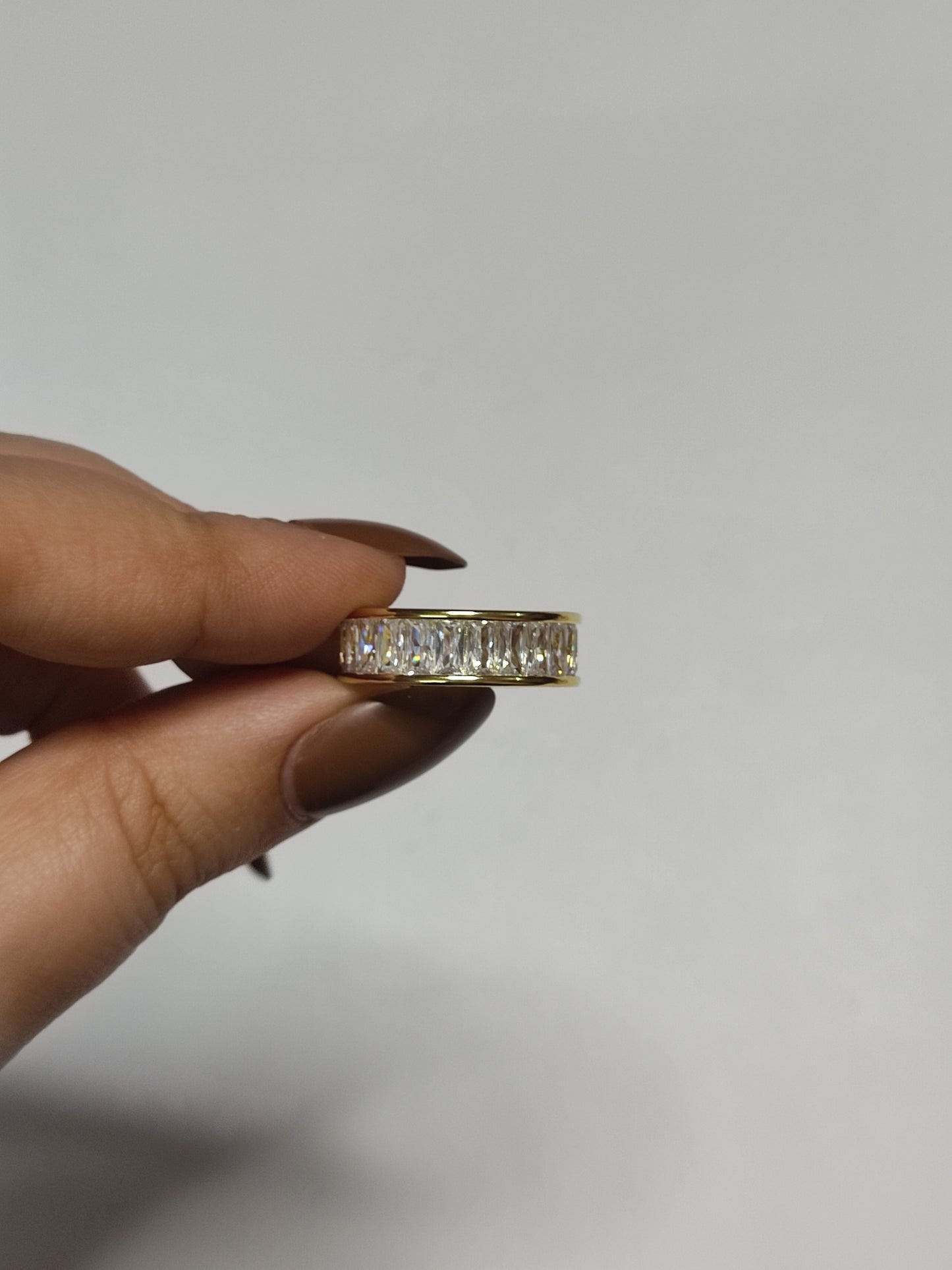 326 Gold Tennis Band