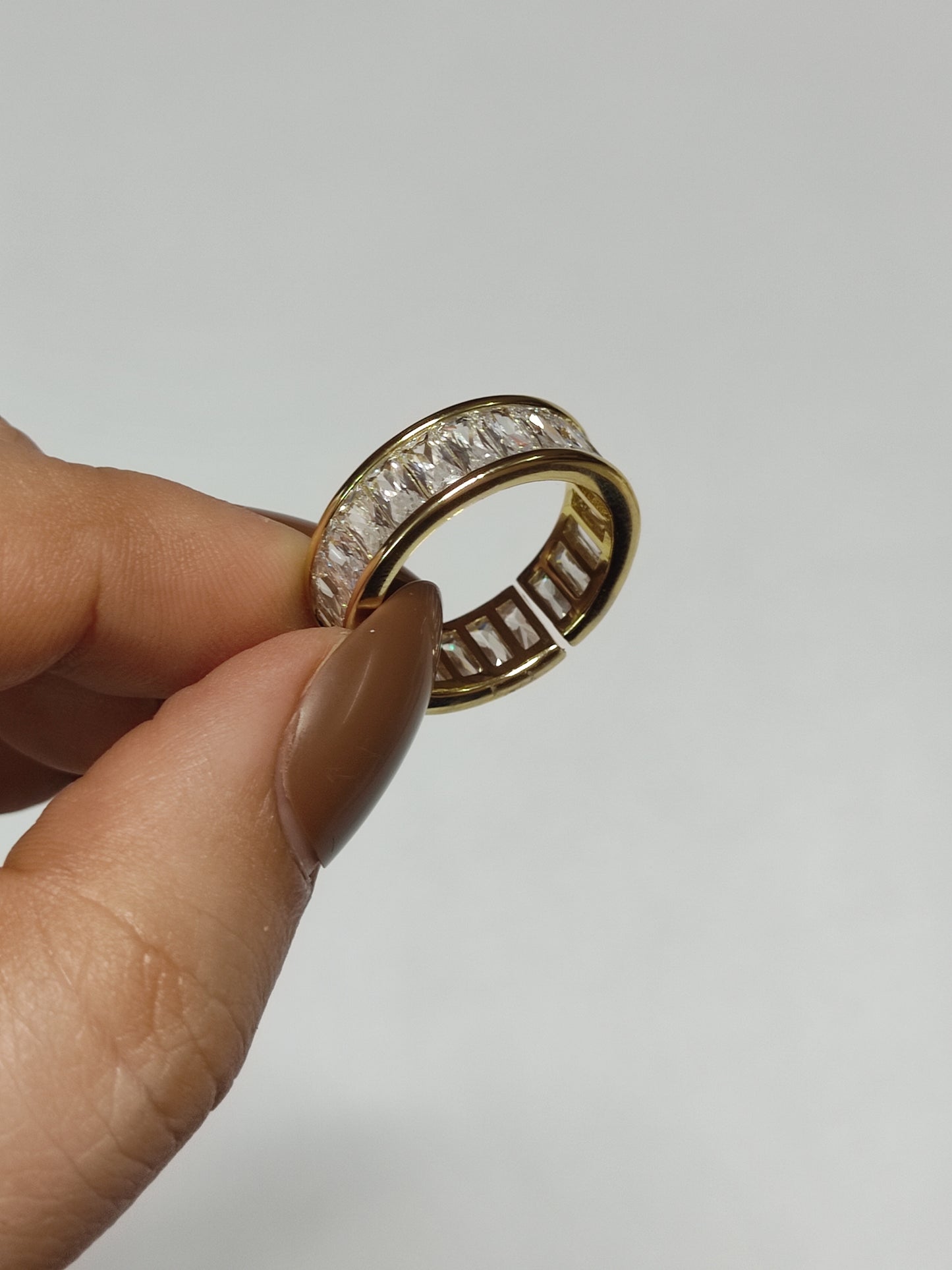 326 Gold Tennis Band