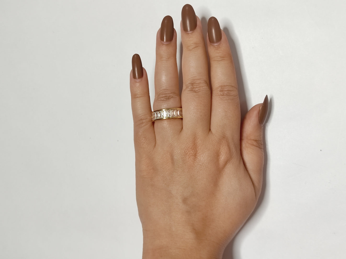 326 Gold Tennis Band