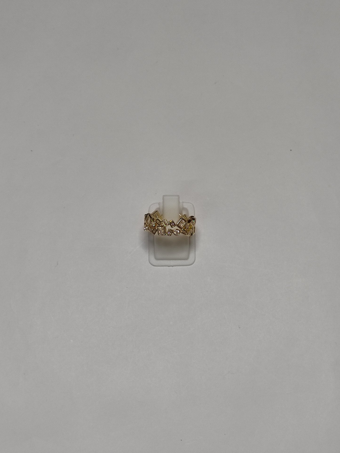 328 Gold Cluster Stack Band