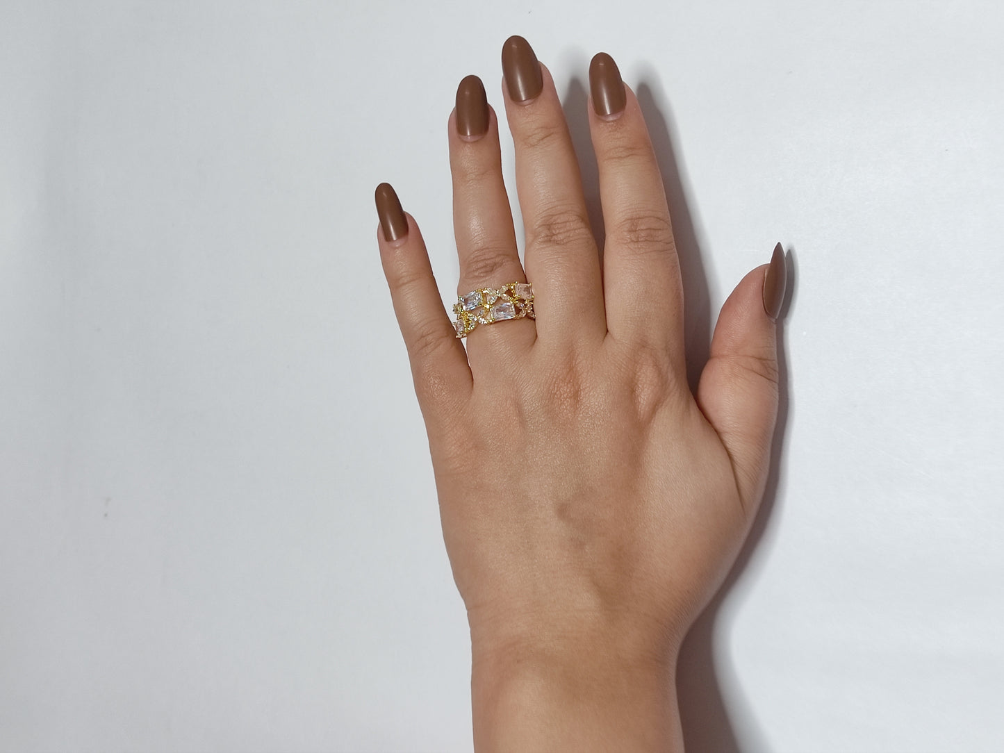 331 Gold Double Line X Band
