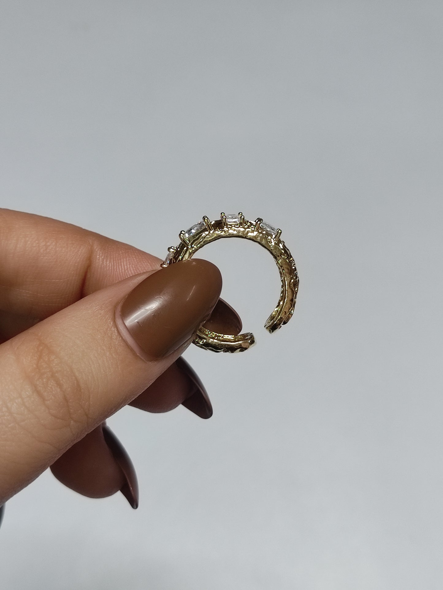 332 Gold Mesh Cocktail Band