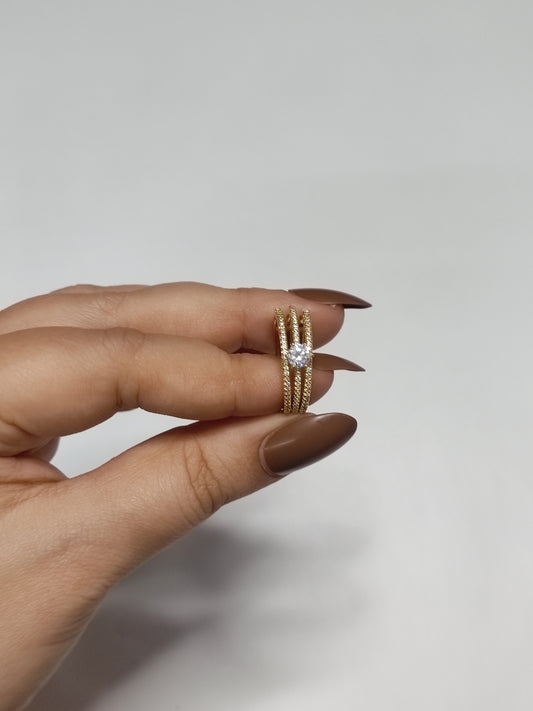 334 Gold Stackable Ring